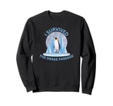 Antarctica I Survived The Drake Passage Penguin Iceberg Sweatshirt