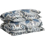 Gant Home Key West Paisley Dynetrekk 200x220 cm, Sateen Blue Bomull