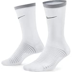 NIKE DA3584-100 Spark Lightweight Socks Unisex White/Reflect Silver 14-16