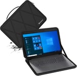 Housse De Protection Rigide En Eva Compatible Avec 17 Pouces Lenovo V17 Gen 2, Lenovo Ideapad 3 Gen 7, Lenovo Ideapad 3I Gen 6, Slim Et Anti-Choc Case Notebook Case Sac (X8322)