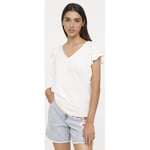 T-shirt Lee Cooper  T-shirt ARICIA Ivory