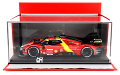 Modèle Auto Échelle 1:18 BBR Ferrari 499P Af Corse 24H le Mans 2023 Modélisme