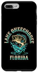 Coque pour iPhone 7 Plus/8 Plus Lac Okeechobee Floride USA motif pêche sur le devant et le dos