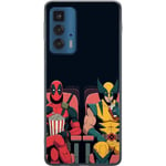 Motorola Edge 20 Pro Genomskinligt Skal Deadpool & Wolverine