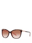 Ralph by Ralph Lauren RA5203 Women's Cat's Eye Sunglasses, Pink/Rose Gold