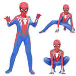 Halloween Barn Spiderman Ps4 Insomniac Games Pojkar Bodysuit Cosplay Kostymer Jumpsuit Fest Zentai Dräkt 4-5 Years