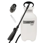 Chapin 20002 Made in USA 2 -Gallon Lawn and Garden Pump Pressured Sprayer, for Spraying Plants, Garden Watering, Lawns, Weeds and Pests, Translucent White