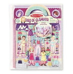 Melissa & Doug Day of Glamour Puffy Sticker Activity Book School NEW