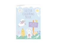 Yellow Easter Coloring Paper Book, 48 Pages ( 29.5 x 21 x 0.5cm) - Double-Sided Print , Great for Holiday Creativity, Family Gatherings, & More