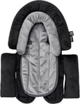 APRAMO Baby Head & Body Support, Newborn Boys Girls Car Seat Black Dark Grey 