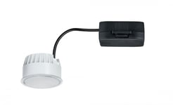 Paulmann Nova Coin, Indbygget Lysplade, 1 Pære(R ), Led, 6 W, 2700 K, Satin Stål