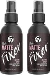 W7 the Fixer Makeup Setting Spray - Matte Finish - Long-Lasting, Ultra-Fine Form