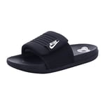 Nike Homme Offcourt Adjust Slide Sneaker, Black/White-Black, 48.5 EU