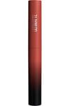 Maybelline New York Rouge à lèvres mat, couleur intense et confortable à porter, Color Sensational Ultimat, couleur n° 899 More Rust (rouge marron), 1 x 2 g