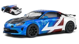 Alpine A110 Radicale Coupé 2023 Bleu/Blanc/Rouge 1:18 Modèle 1801627 SOLIDO