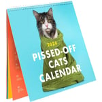 2024 Rolig väggkalender med arga katter Pissed Off Cats H A 1PC