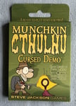 Munchkin Cthulhu Cursed Demo New OOP Promo cards board Steve Jackson Mint Unused