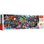 Trefl Marvel Other Avengers, 1000 Pièces, Panorama, Qualité Premium, pour Adultes et Enfants à partir de 12 ans Puzzle, 29047, Rejoignez l'univers Marvel