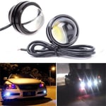 18mm Car Eagle Eye Led Daytime Running Lights Parking Signal Aut Green