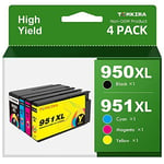 950 XL 951 XL Ink Cartridges Compatible Replacement for HP 950 951 950XL 951XL C