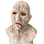 MGMDIAN Halloween Horror Alien Alien Witch Mask Headgear / Latex Mask Haunted House Walking Zombie Sorcerer Devil Mask Monster mask