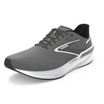 BROOKS Men's Hyperion GTS Sneaker, Gunmetal/Black/White, 11 UK