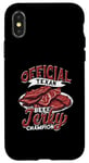 Coque pour iPhone X/XS Boeuf Jerky Texas Beef Jerky