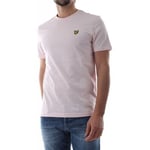 T-shirt Lyle & Scott  zz TS1364V RELAXED PKT TEE-W32 STONEWASH PINK