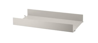 String - Metall Hylle Høy w58xd30 - Beige