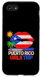 Coque pour iPhone SE (2020) / 7 / 8 Porto Rico Girls Trip Tropical Vacation Vibes