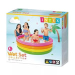 Intex Sunset Glow 4 Ring Pool Children's Swimming Pool 168CM LARGE FAMILY BNIB