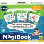 VTECH - Livre Interactif Magibook - Mes Apprentissages de Grande Section, CP et