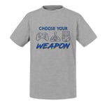 T-Shirt Enfant Choose Your Weapon Jeux Vidéo Retro Gaming Arcade