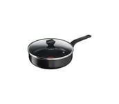 Tefal - Syvä pannu kannella SIMPLY CLEAN 24 cm