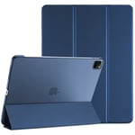 ProCase Smart Case for iPad Pro 11 Inch 2022/2021/2020/2018 (4th /3rd /2nd /1st Generation), Slim Stand Hard Back Shell Cover -Darkblue