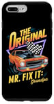 Coque pour iPhone 7 Plus/8 Plus La Journée des grands-parents originale de Mr. Fix It Grandpa Hero