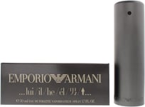 Emporio Armani He Eau de Toilette, for Men, 50 ml, White