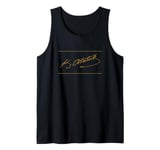 Signature M.K. Atatürk Founder of the Turkish Republic Tank Top