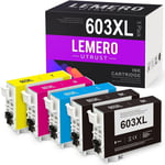 603 603XL Ink Cartridges Compatible for Epson 603XL WorkForce Expression Home