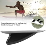 PVC Surf Board Fin Black Maneuver In The Air Easy To Use For Strong Beaches