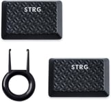 Lot De 2 Touches Rétroéclairées De Rechange Pour Clavier De Jeu Mécanique Gl Tactile Switch Logi G813/G815/G913/G915 Tkl Rgb (Texture Strg Noir)