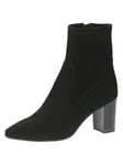 CAPRICE Bottines à Talon pour Femme 9-25311-43, Black Stretch, 41 EU