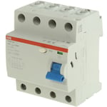 Interrupteur Différentiel ABB F200, 4 Pôles, 63A, 300mA, Type ac ( Prix pour 1 )