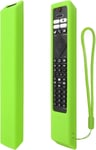 Housse Coque En Silicone Pour Ambilight Tv Télécommande 43Pus7906/12 55Oled707/12 65Oled707/12, Etui De Protection Pour Tv Télécommande Antidérapage, Antisismique, Lavable - Glow Green