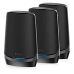 Netgear Orbi WiFi 6E AXE11000 Serie 960 - Black Edition + 2 Satellites