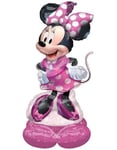 Minnie Mouse Stor AirLoonz Stående Folieballong 122 cm
