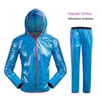 Like Rain Imperméable Imperméable Hommes En Plein Air Équitation Costume De Pluie Femmes Mode Coupe-Vent Vêtements De Pluie Veste De Pluie Moto Imperméable Rc01