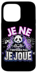 Coque pour iPhone 14 Pro Max Panda Drôle Jeux Video Geek Gaming Gamer Panda