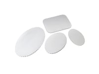 Papper Med Präglat Papper 24X36cm Oval 500 St/Pack - (500 St)