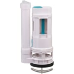 Toilette Bottom Inlet Fill Valve Connected Double Push Button Dual Flush 21cm-Ensoleillé